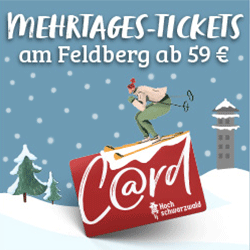 Mehrtages-Tickets am Feldberg ab 59 €